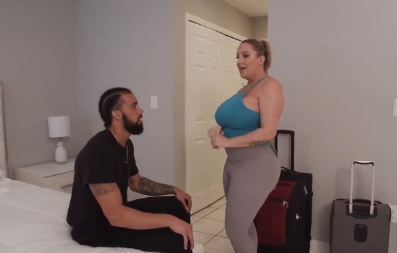 Big Boobs Seduction - Curvy Babe Teases BBC Stud